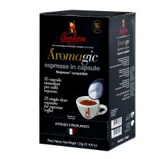 Caffè Barbera 25 Capsule Compatibili Nespresso - Miscela Aromagic Artigianale
