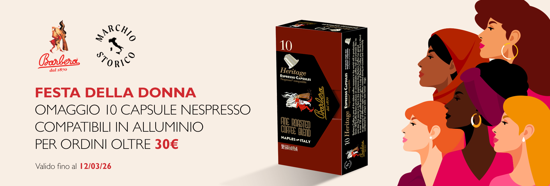 Caffe macinato Barbera